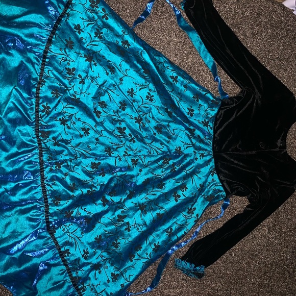 Joan michelle gorgeous velvet dress size 8 - Picture 7 of 8